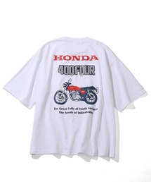 HONDA MOTORCYCLE（ホンダモーターサイクル）の「【HONDA/ホンダ】アソート グラフィックプリント 半袖Tシャツ（Tシャツ/カットソー）」