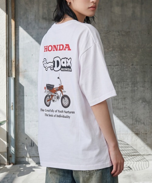 CORPUS　SELECT（コーパストーキョー）の「【Honda/ホンダ】アソート グラフィックプリント 半袖Tシャツ（Tシャツ/カットソー・メンズ・ホワイト系/ホワイト系1/ホワイト系2/ネイビー系3/ホワイト系3/ブラック系2/ネイビー系/ネイビー系2/ブラック系/ブラック系1/ネイビー系1/ブラック系3・M/L/LL）」の20枚目の写真