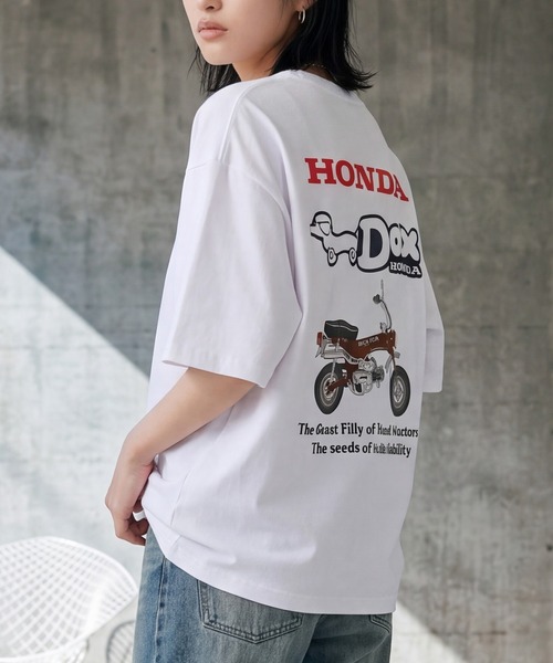 CORPUS　SELECT（コーパストーキョー）の「【Honda/ホンダ】アソート グラフィックプリント 半袖Tシャツ（Tシャツ/カットソー・メンズ・ホワイト系/ホワイト系1/ホワイト系2/ネイビー系3/ホワイト系3/ブラック系2/ネイビー系/ネイビー系2/ブラック系/ブラック系1/ネイビー系1/ブラック系3・M/L/LL）」の21枚目の写真