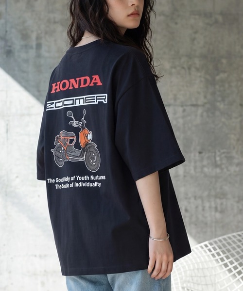 CORPUS　SELECT（コーパストーキョー）の「【Honda/ホンダ】アソート グラフィックプリント 半袖Tシャツ（Tシャツ/カットソー・メンズ・ホワイト系/ホワイト系1/ホワイト系2/ネイビー系3/ホワイト系3/ブラック系2/ネイビー系/ネイビー系2/ブラック系/ブラック系1/ネイビー系1/ブラック系3・M/L/LL）」の13枚目の写真