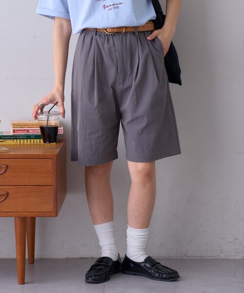 セール】【GEVACO】タックハーフパンツ（その他パンツ）｜GEVACO