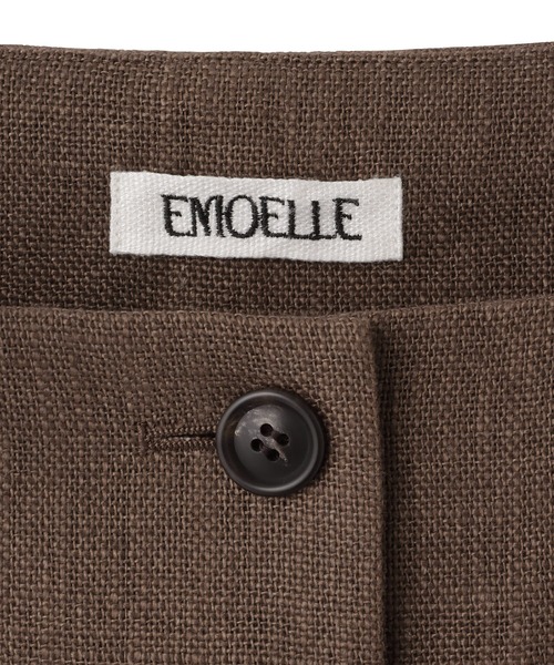 EMOELLE（エモエレ）の「【EMOELLE】スクエアネックジレトップス（ベスト・レディース・ブラック/ブラウン・FREE）」の19枚目の写真