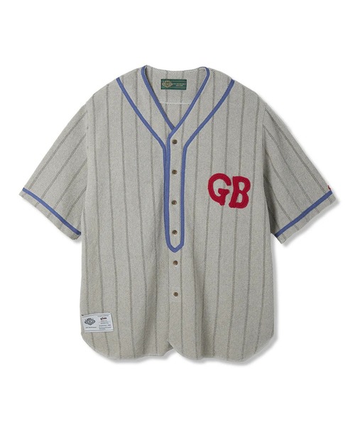 Knitted Baseball Shirts（シャツ/ブラウス）｜gim context（ジム
