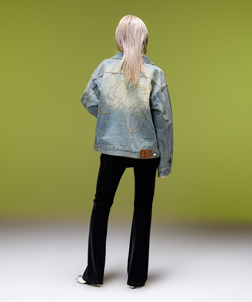 X-girl(エックスガール)の「LAYERED STYLE VELOUR PANTS(その他パンツ・レディース・ブラック/ブラウン・S/M)」の11枚目の写真