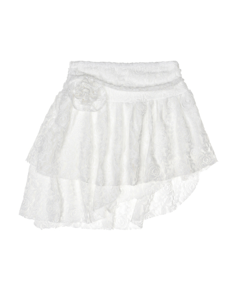 NICK&NICOLE(ニックアンドニコール)の「ROSE TIERED LACE SKIRT_WHITE(スカート・レディース・その他・FREE/LARGE/MEDIUM)」の3枚目の写真
