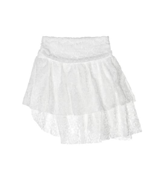 NICK&NICOLE(ニックアンドニコール)の「ROSE TIERED LACE SKIRT_WHITE(スカート・レディース・その他・FREE/LARGE/MEDIUM)」の2枚目の写真