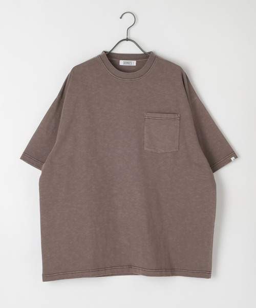 GEORGE'S(ジョージズ)の「<接触冷感・吸水速乾・UVカット・遮熱>ピグメント ファンクションTシャツ(Tシャツ/カットソー・メンズ・サックスブルー/ブラウン/スミクロ・LARGE/MEDIUM)」の22枚目の写真