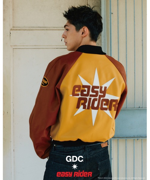 GDC(ジーディーシー)の「【Easy Rider×Vanson×GDC】Team Jacket(ライダースジャケット・メンズ・ブラウン・LARGE/MEDIUM/X-LARGE)」の10枚目の写真