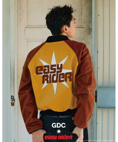 GDC(ジーディーシー)の「【Easy Rider×Vanson×GDC】Team Jacket(ライダースジャケット・メンズ・ブラウン・LARGE/MEDIUM/X-LARGE)」の11枚目の写真