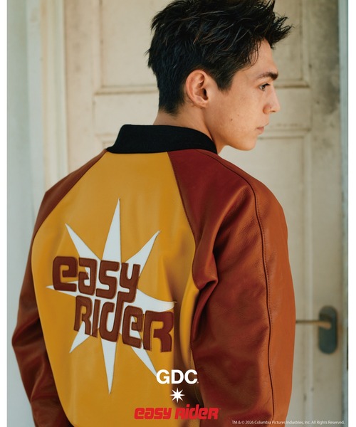 GDC(ジーディーシー)の「【Easy Rider×Vanson×GDC】Team Jacket(ライダースジャケット・メンズ・ブラウン・LARGE/MEDIUM/X-LARGE)」の12枚目の写真