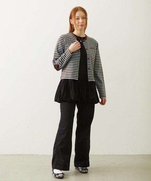 MILKFED.（ミルクフェド）の「BIG BACK POCKET WORK PANTS（その他パンツ・レディース・ブラウン/ベージュ/ブラック・M/S）」の11枚目の写真