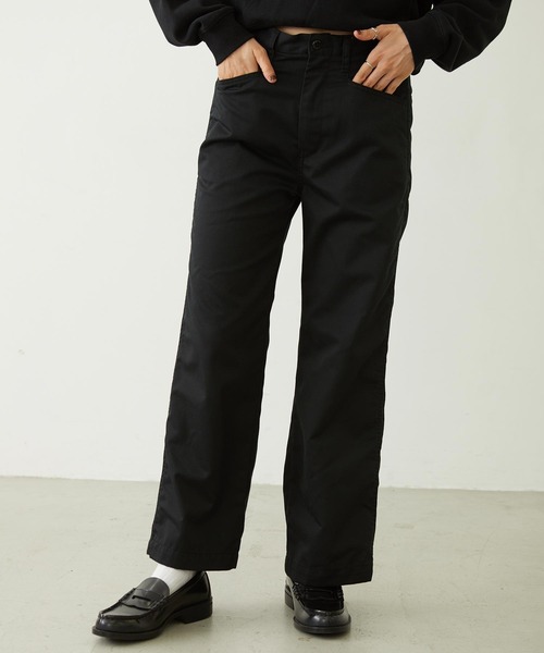 MILKFED.（ミルクフェド）の「BIG BACK POCKET WORK PANTS（その他パンツ・レディース・ブラウン/ベージュ/ブラック・M/S）」の18枚目の写真
