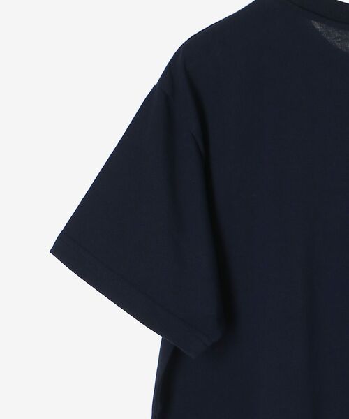 le.coeur blanc(ルクールブラン)の「レースポケットデザインTシャツ(Tシャツ/カットソー・レディース・ネイビー/オフホワイト・38)」の3枚目の写真