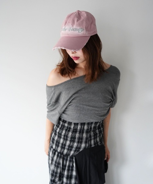 SANSeLF(サンセルフ)の「【SANSeLF】レーストリムボーダーキャミ&ボレロセットトップス saw26s081(その他トップス・レディース・グレー・FREE)」の10枚目の写真