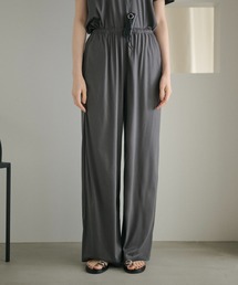 LAULEN | smooth cotton easy straight wide pants /スムーズコットンイージーストレートワイドパンツ(その他パンツ)