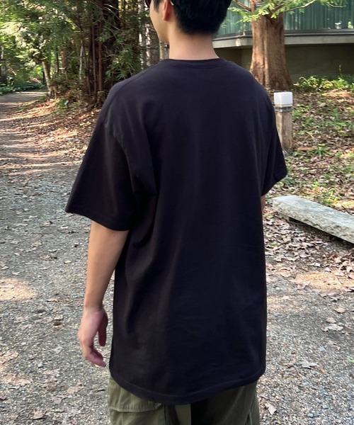 BLOOMING CHARM(ブルーミングチャーム)の「Flower monotone print big T-shirt(Tシャツ/カットソー・レディース・ブラック・X-LARGE)」の2枚目の写真