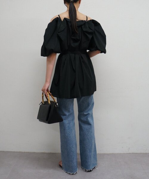 LOUNGEDRESS(ラウンジドレス)の「【YANUK/ヤヌーク】CLAIRE(FLARE)(デニムパンツ・レディース・ブルー・25/24/23/26)」の7枚目の写真