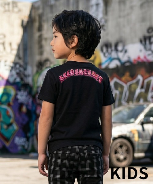 adamsJUGGLER(アダムスジャグラー)の「RTEG B it onティーキッズ(Tシャツ/カットソー・キッズ・ブラック×イエロー/ブラック×ピンク・100/110/120/130/150)」の4枚目の写真