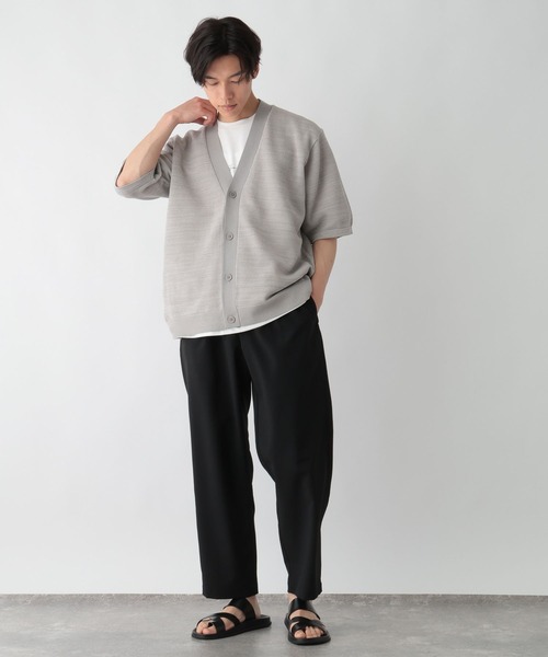 GLOBAL WORK(グローバルワーク)の「トクトク2SETメッシュカーデ/806929(カーディガン/ボレロ・メンズ・ブラウン系その他6/ネイビー/スカイブルー/グレー・SMALL/MEDIUM/X-LARGE/LARGE)」の16枚目の写真