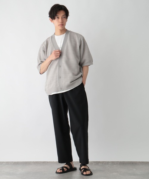GLOBAL WORK(グローバルワーク)の「トクトク2SETメッシュカーデ/806929(カーディガン/ボレロ・メンズ・ブラウン系その他6/ネイビー/スカイブルー/グレー・SMALL/MEDIUM/X-LARGE/LARGE)」の18枚目の写真
