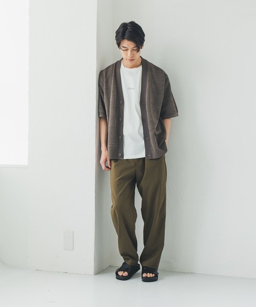 GLOBAL WORK(グローバルワーク)の「トクトク2SETメッシュカーデ/806929(カーディガン/ボレロ・メンズ・ブラウン系その他6/ネイビー/スカイブルー/グレー・SMALL/MEDIUM/X-LARGE/LARGE)」の6枚目の写真