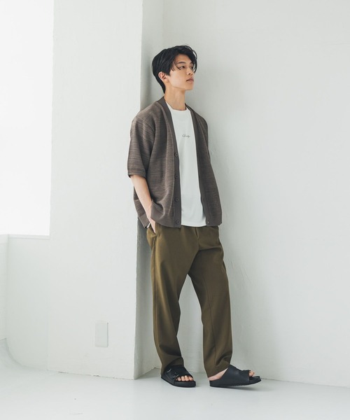 GLOBAL WORK(グローバルワーク)の「トクトク2SETメッシュカーデ/806929(カーディガン/ボレロ・メンズ・ブラウン系その他6/ネイビー/スカイブルー/グレー・SMALL/MEDIUM/X-LARGE/LARGE)」の7枚目の写真