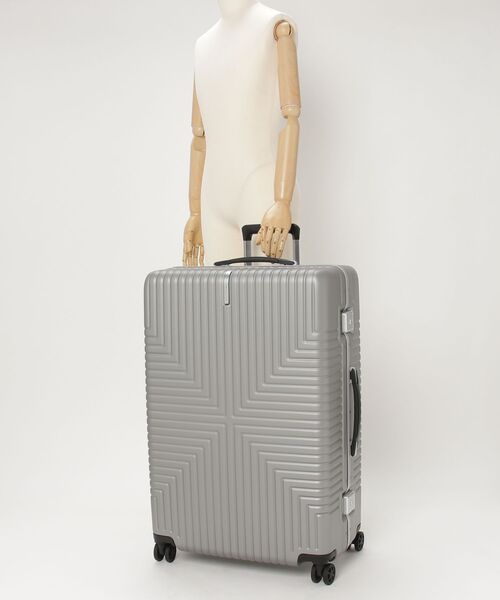 Samsonite（サムソナイト）の「サムソナイト INTERSECT スピナー76 シルバー（スーツケース/キャリーバッグ・キッズ・シルバー・L）」の2枚目の写真