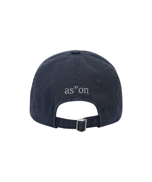 ASON(アズオン)の「PATCH BALL CAP / NAVY(キャップ・レディース・その他・FREE)」の4枚目の写真