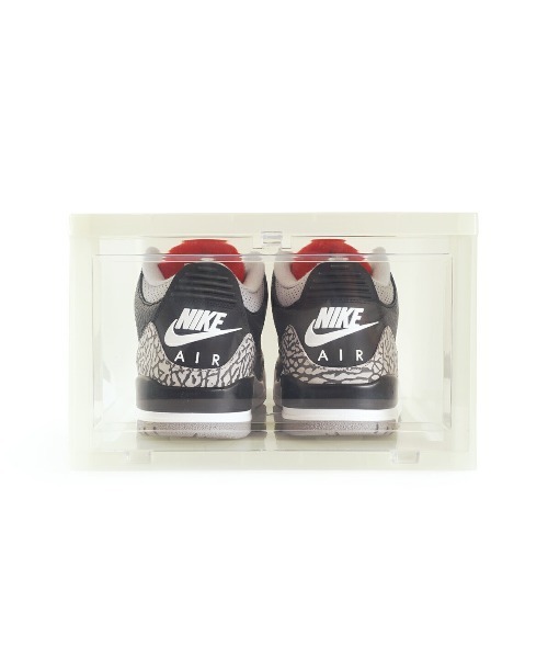 KICKS LAB.（キックスラボ）の「KICKS LAB. SHOE STORAGE BOX 1 BOX / キックスラボ シューストレージ ボックス 1BOX / KL-SSB-LTD-01-1（シューズ小物/雑貨・メンズ・グレー・FREE）」の2枚目の写真