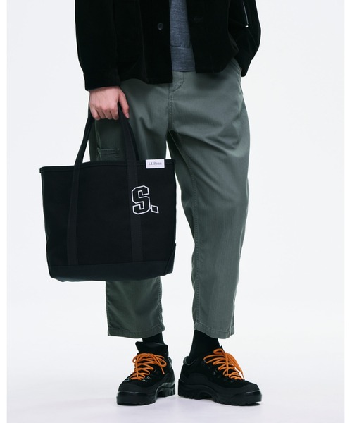 SOPHNET.（ソフネット）の「L.L. Bean BOAT AND TOTE MEDIUM（トートバッグ・メンズ・ホワイト/ブラック・FREE）」の3枚目の写真