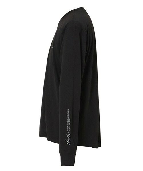 NANGA(ナンガ)の「NANGA AirFlex L/S RASH GUARD(Tシャツ/カットソー・メンズ・グレー/ブラック・L/M/XL)」の5枚目の写真