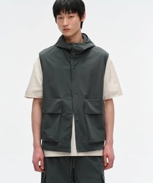 Relaxed-Fit Hooded Vest