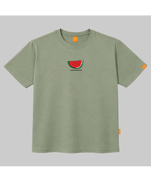 LLAMO（エラモ）の「スイカ 半袖Tシャツ 男女共用 ビッグサイズ S 4XL（Tシャツ/カットソー）」
