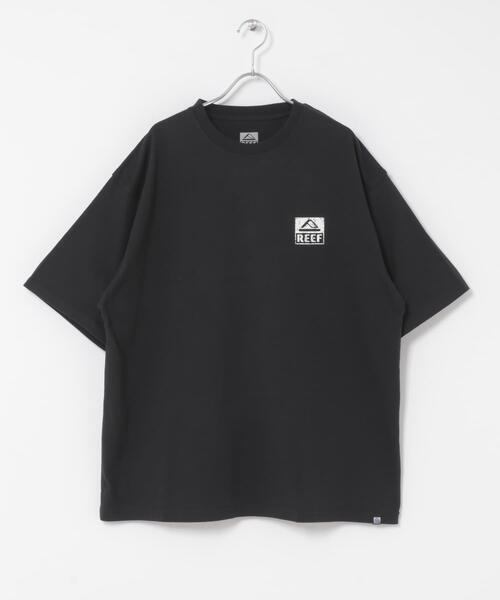 REEF(リーフ)の「REEF BOX LOGO SHORT-SLEEVE T-SHIRTS(Tシャツ/カットソー・メンズ・ホワイト/ブラック・MEDIUM/LARGE)」の8枚目の写真