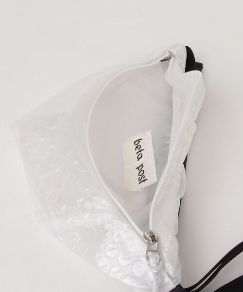 STUDIOUS（ステュディオス）の「【beta post】bubble wrap waist pouch（ボディバッグ/ウエストポーチ・メンズ・クリア・FREE）」の4枚目の写真