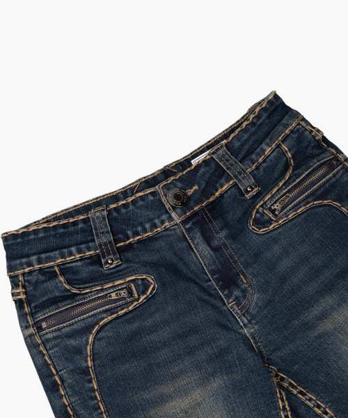 ROUGHNECK(ラフネック)の「Bold Stich BootCut Denim Blue(デニムパンツ・レディース・その他・MEDIUM/SMALL)」の16枚目の写真