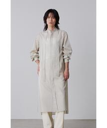 YLEVE / ACETATE CUPRA STRIPE ONE PIECE