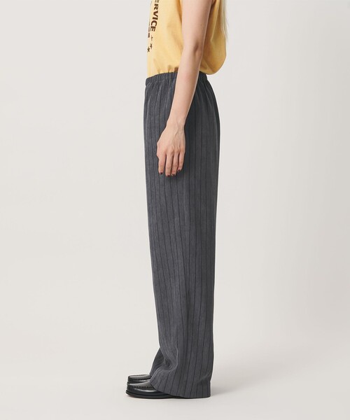 BEAUTY&YOUTH UNITED ARROWS(ビューティーアンドユースユナイテッドアローズ)の「ポリエステルブレンド ストライプ イージーパンツ(その他パンツ・レディース・ライラック/ダークグレー・M/S)」の10枚目の写真