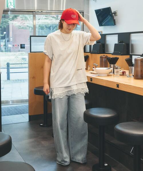 Collaboration URBAN RESEARCH(コラボレーションアーバンリサーチ)の「KAMUKURA×UR CAP Kamukura(キャップ・レディース・ブラック/レッド・ONE)」の15枚目の写真
