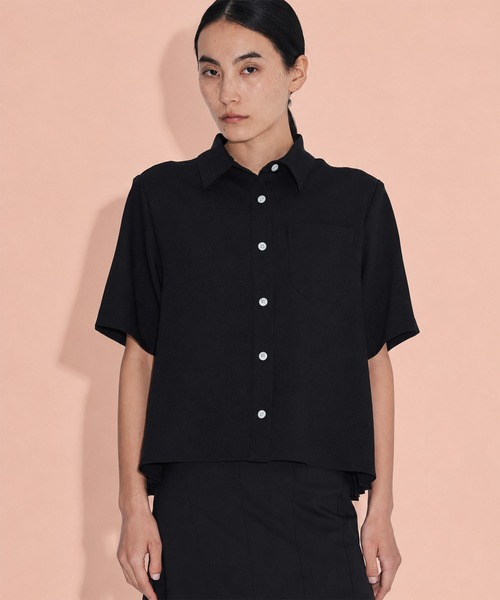 ARTS&SCIENCE Back smocking blouse ブラウス EZUMi/エズミ】別注 Back pleats blouse/バックプリーツシャツ（シャツ
