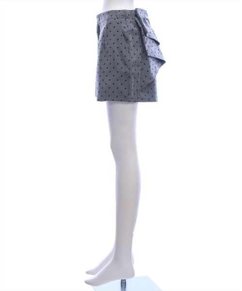 clear（クリア）の「バックリボンハートドットショートパンツ［骨格ウェーブ／フェミニン／華やか／ガーリー］（その他パンツ・レディース・グレー/ブラック・S/M）」の21枚目の写真