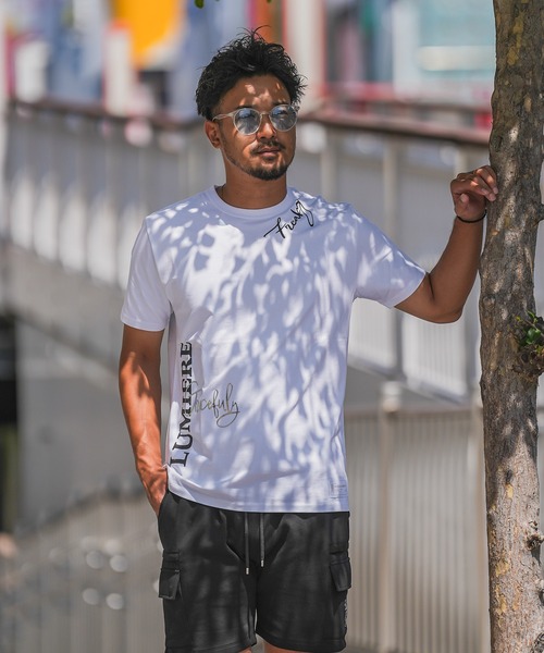 adamsJUGGLER(アダムスジャグラー)の「RTEGルミエールティー(Tシャツ/カットソー・メンズ・ブラック/ホワイト・L/XL/XXL/S/M)」の4枚目の写真