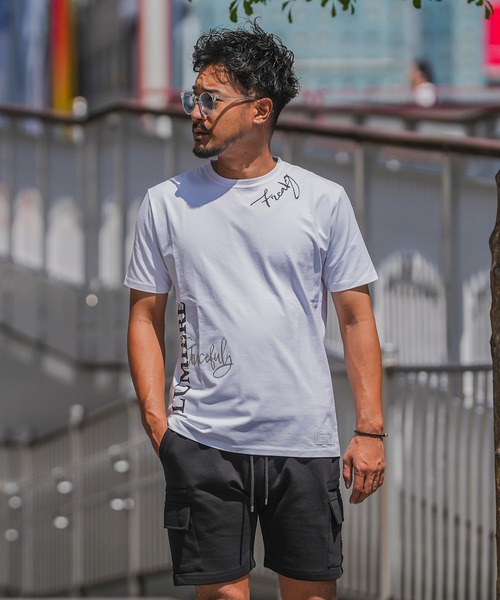 adamsJUGGLER(アダムスジャグラー)の「RTEGルミエールティー(Tシャツ/カットソー・メンズ・ブラック/ホワイト・L/XL/XXL/S/M)」の5枚目の写真
