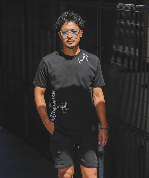 adamsJUGGLER(アダムスジャグラー)の「RTEGルミエールティー(Tシャツ/カットソー・メンズ・ブラック/ホワイト・L/XL/XXL/S/M)」の9枚目の写真