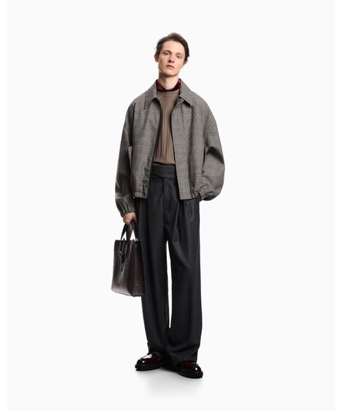 EMPORIO ARMANI(エンポリオアルマーニ)の「【エンポリオ アルマーニ】セーター バージンウール エンボスジャカードパターン(ニット/セーター・メンズ・ブラック系1/ブラウン系/ネイビー系・LARGE/MEDIUM/SMALL/X-LARGE/X-SMALL)」の11枚目の写真