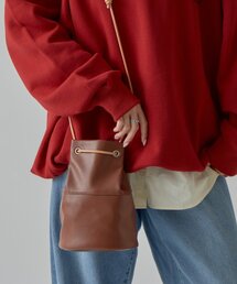 COLONY 2139（コロニートゥーワンスリーナイン）の「【UNISEX】レザーライクドローストリングバッグ（トートバッグ）」