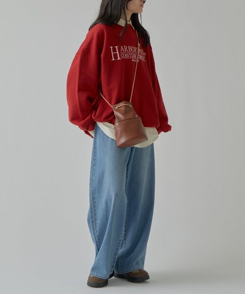 COLONY 2139（コロニートゥーワンスリーナイン）の「【UNISEX】レザーライクドローストリングバッグ（トートバッグ・メンズ・ブラウン/ベージュ/ブラック・FREE）」の13枚目の写真