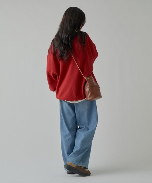 COLONY 2139（コロニートゥーワンスリーナイン）の「【UNISEX】レザーライクドローストリングバッグ（トートバッグ・メンズ・ブラウン/ベージュ/ブラック・FREE）」の12枚目の写真