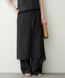 Deuxieme Classe | トリアセシフォン WRAP SKIRT(スカート)