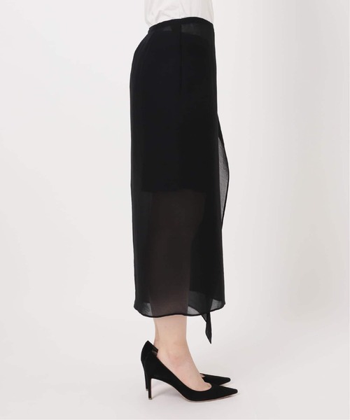 Deuxieme Classe(ドゥーズィエムクラス)の「トリアセシフォン WRAP SKIRT(スカート・レディース・ブラック・38/36)」の16枚目の写真